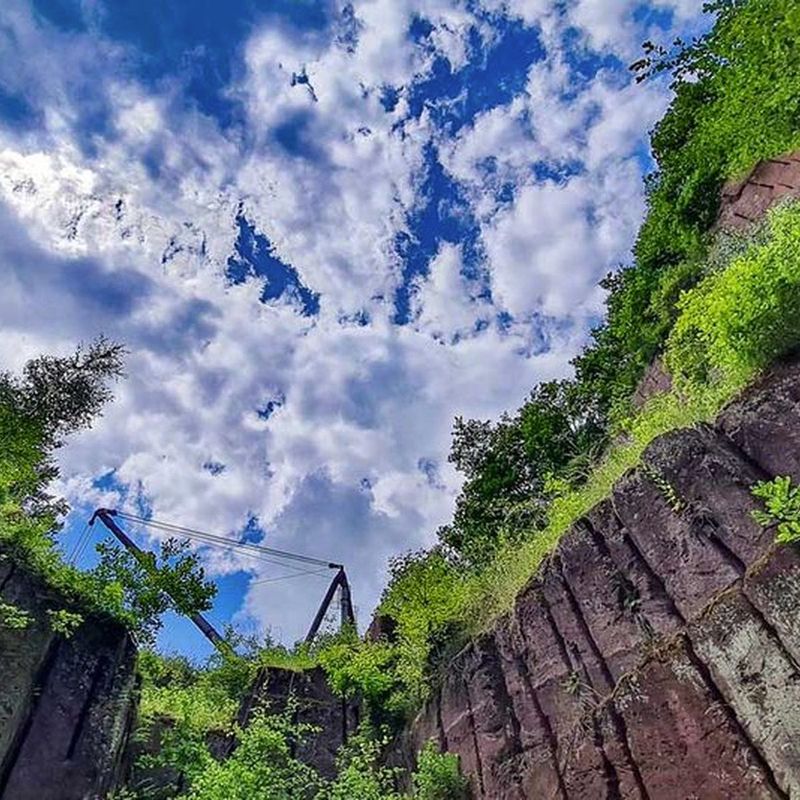 Führung durch den Steinbruch in Michelnau